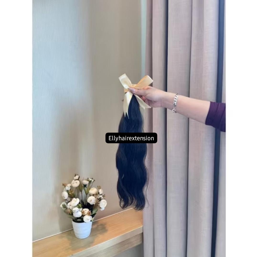 HAIR EXTENSION NATURAL SUPER TEBAL 45CM