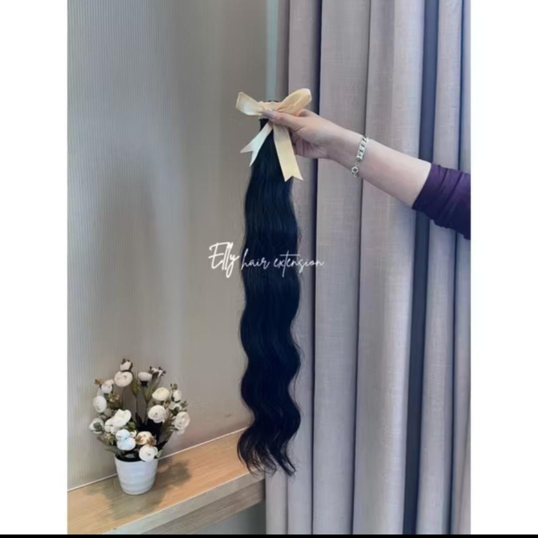 HAIR EXTENSION NATURAL SUPER TEBAL 70CM