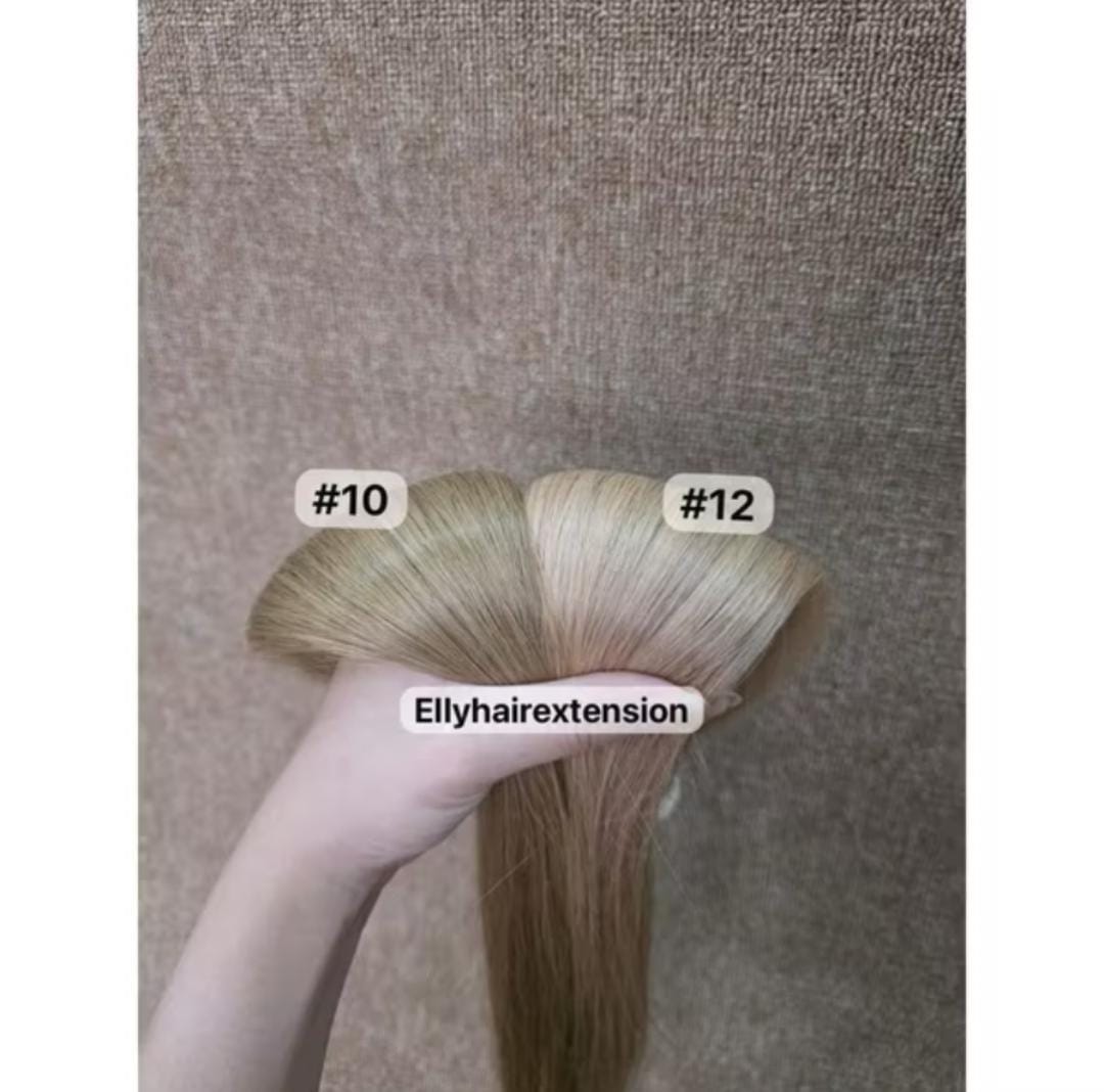 HAIR EXTENSION LIGHT BROWN SUPER TEBAL 70CM
